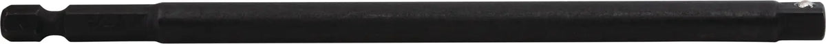 Photo of Craftsman drill bit extension, black, SKU CMAF6256, tool accessory, side view on white background.