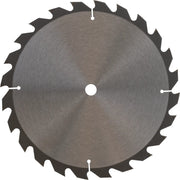 Photo of CRAFTSMAN saw blade CMAS21024 with carbide-tipped teeth, circular design, product shown on white background.