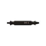 Photo of CRAFTSMAN screw extractor DE-1, SKU CMAT131, black steel tool on white background, side angle.