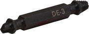 Photo of CRAFTSMAN screw extractor bit CMAT131, black steel, DE-3 marking, angled view on white background.
