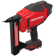 Craftsman 18 gauge cordless brad nailer CMCC791D1 white background beauty shot angled right