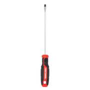 Photo of Craftsman flathead screwdriver CMHT65161, black and red handle, front angle on white background.