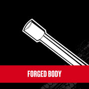 Craftsman graphics CMHT65629V showing a forged tool body illustration with red 'FORGED BODY' text banner.