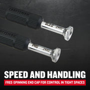 Craftsman graphics CMHT68012 showing two screwdrivers with black textured handles and chrome end caps.