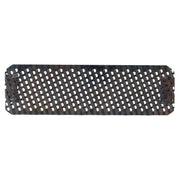 CRAFTSMAN CMHT82546 surform replacement blade, rectangular metal with angled perforations, top view, white background.