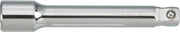 Craftsman CMMT13028 chrome socket extension bar, side view on white background, hand tool accessory.