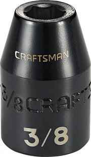 View of CRAFTSMAN Sockets: Impact on white background