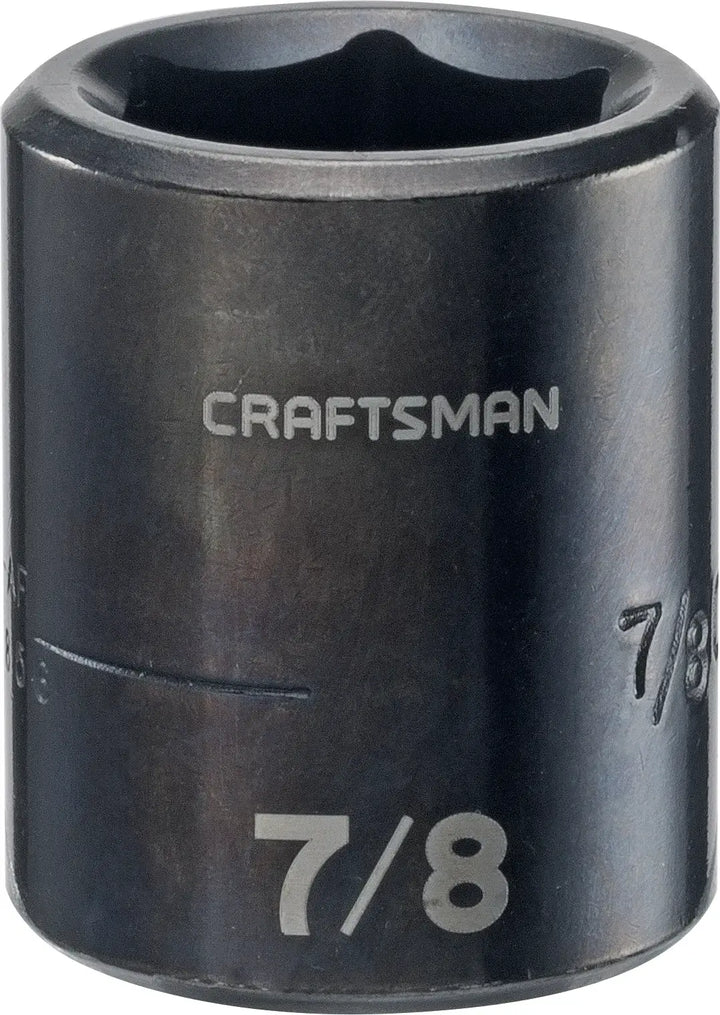 View of CRAFTSMAN Sockets: Impact on white background