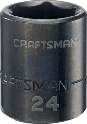 View of CRAFTSMAN Sockets: Impact on white background