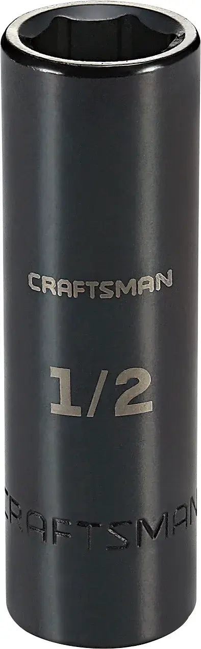 Half inch S A E deep impact socket.