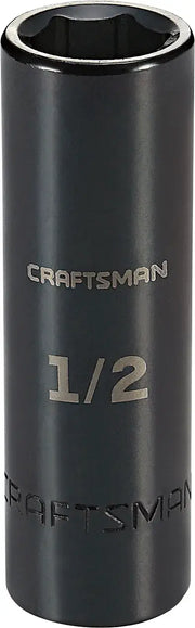 Half inch S A E deep impact socket.