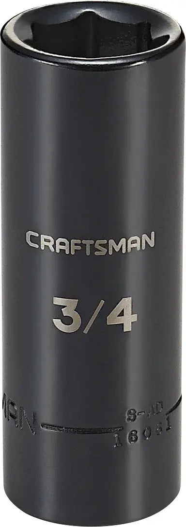 View of CRAFTSMAN Sockets: Impact on white background
