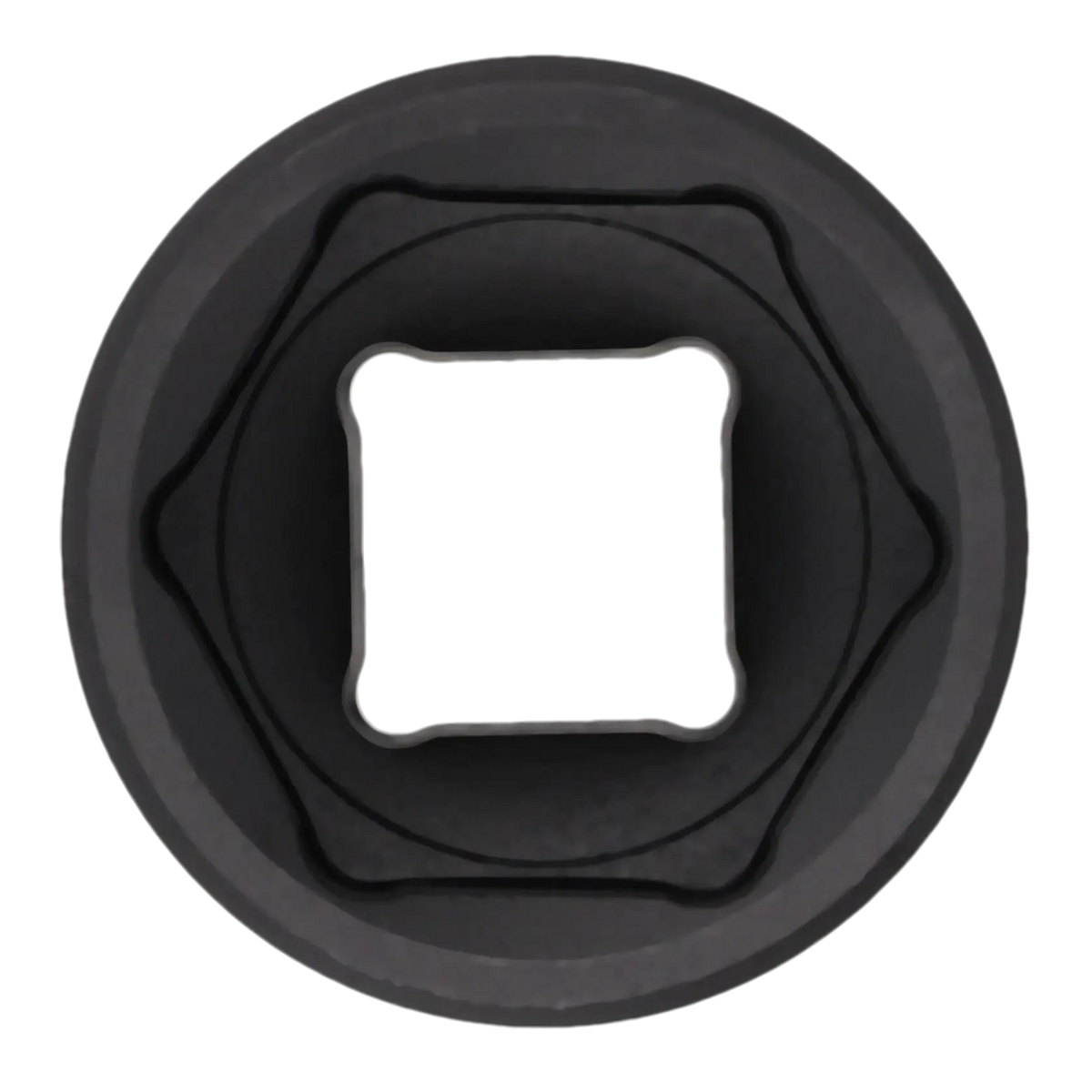 Close-up view of a black Craftsman socket tool showing the square drive opening.