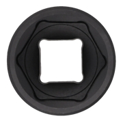 Close-up view of a black Craftsman socket tool showing the square drive opening.