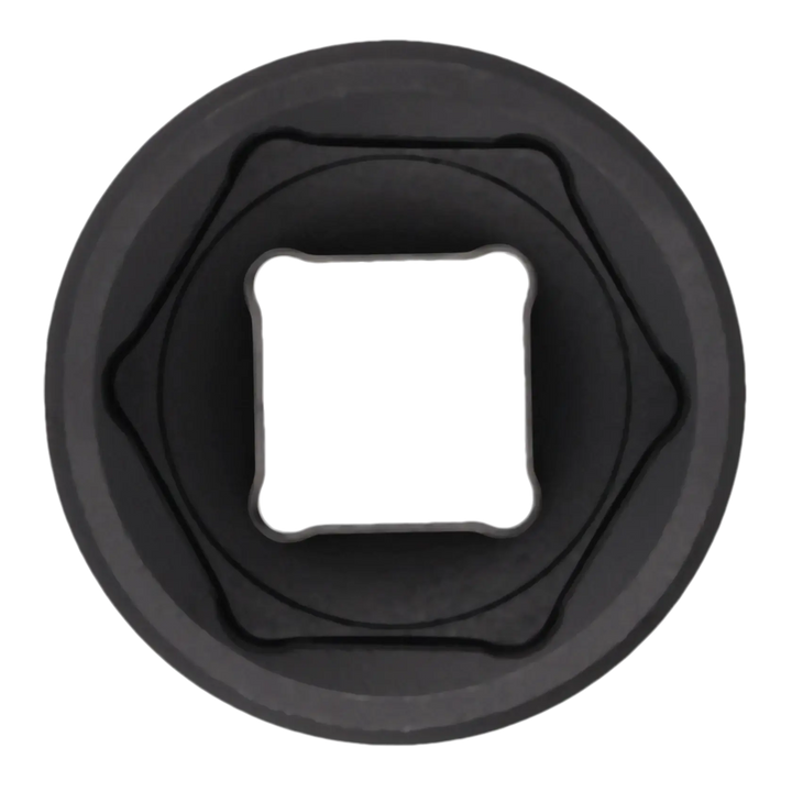 Close-up view of a black Craftsman socket tool showing the square drive opening.