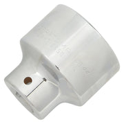 Photo of Craftsman socket, model CMMT17904, polished metal finish, front angle on white background.