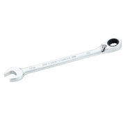 A CRAFTSMAN combination wrench with one open end and one ratcheting box end, made of polished metal.