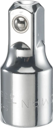 Craftsman chrome extension bar CMMT43522, close-up front angle on white background, reflective metal finish.