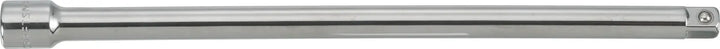 Craftsman CMMT44262 chrome socket extension bar, straight side angle, photography on white background.