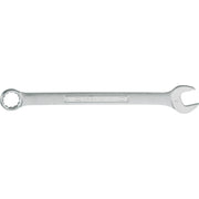 Photo of Craftsman CMMT44705 combination wrench, silver finish, flat side view on white background.