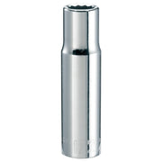 Craftsman chrome deep socket, SKU CMMT47521, photographed upright on white background.