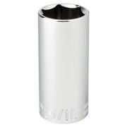 Craftsman chrome deep socket, 1-1/16 inch, CMMT50756, tool category, front angle on white background.