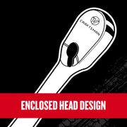 Craftsman graphics featuring CMMT86332V ratchet enclosed head design on black background.