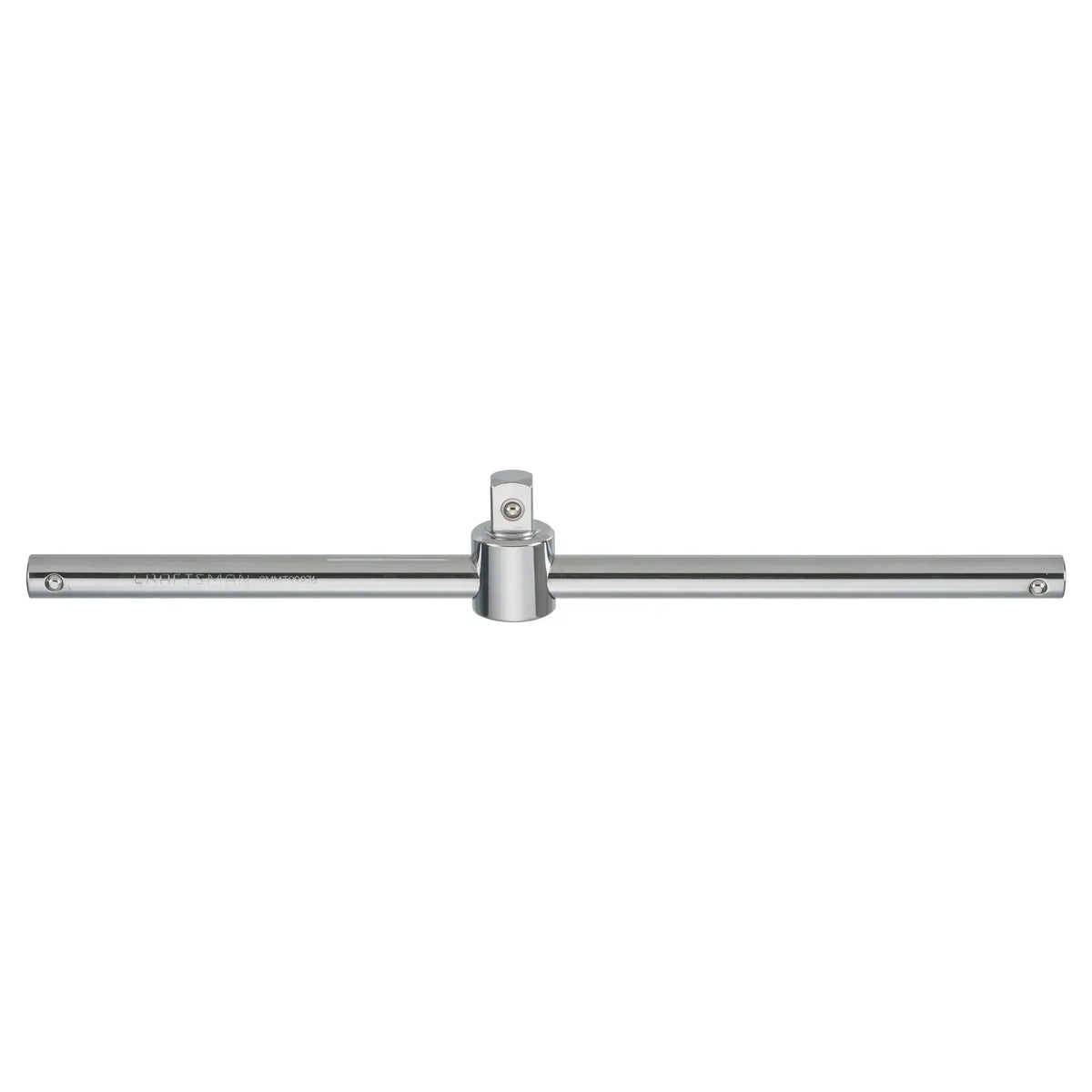 Photo of Craftsman sliding T-handle breaker bar, chrome finish, SKU CMMT99276, on white background.