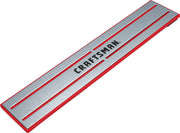 Photo of CRAFTSMAN CMMT99412 magnetic tool holder, silver with red border, angled on white background.