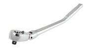 Photo of Craftsman chrome ratchet wrench, SKU CMMT99439, angled side view on white background.