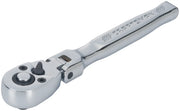 Photo of Craftsman chrome ratchet wrench CMMT99440, angled view on white background.