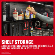 CRAFTSMAN shelf storage for tools, bottles. SKUs: 0-29-808, CMST32600RB, CMST32600BG, CMST32600WB.