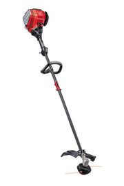 Craftsman gas string trimmer CMXGTAMDSS30, red and black, angled view on white background.