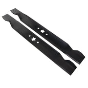 Craftsman lawn mower blade set CMXGZAM110115 white background beauty shot top angle