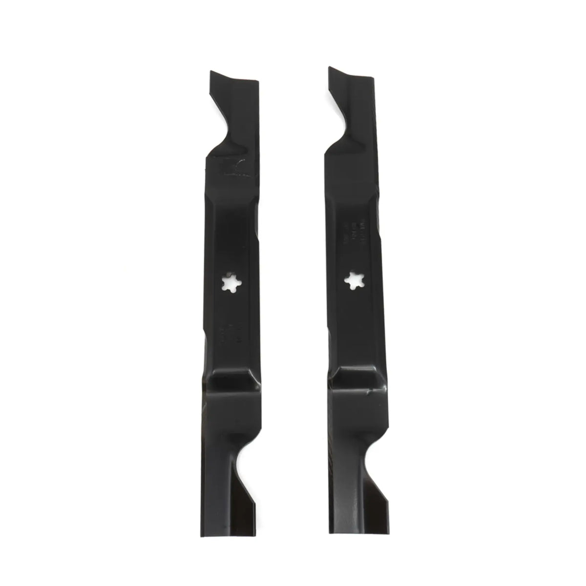 Craftsman mower blade CMXGZAM110115 white background beauty shot top view