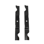 Craftsman mower blade CMXGZAM110115 white background beauty shot top view