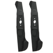 Photo of CRAFTSMAN mower blades set, black, front view, SKU CMXGZAM110192.