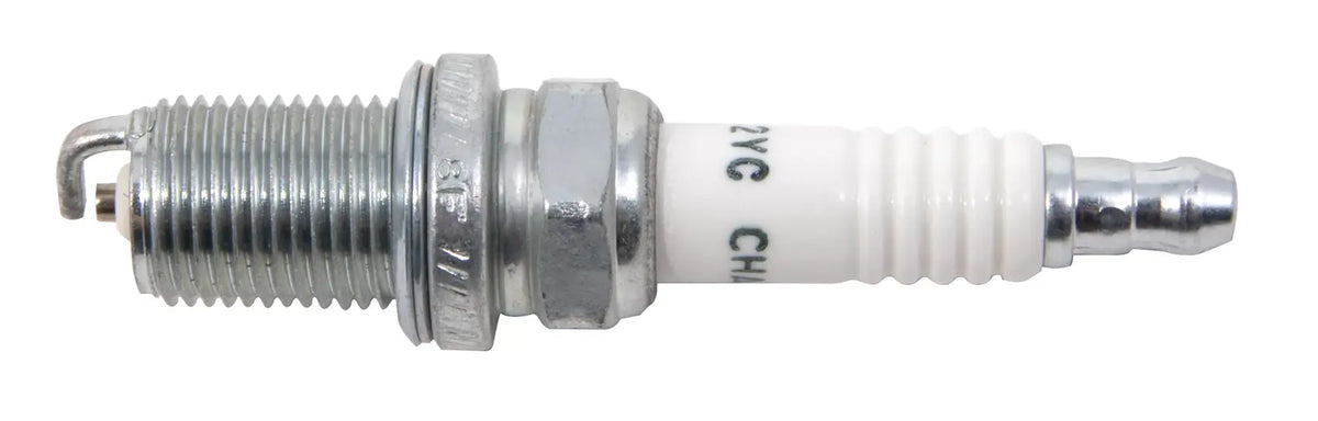 Craftsman spark plug 5095 white background beauty shot side view
