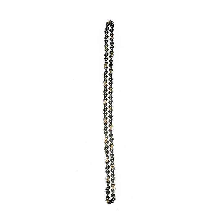 Photo of Craftsman chainsaw chain CMXGZAM700118, metal links coiled on white background.