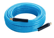 Bostitch polyurethane air hose BTFP72333 white background beauty shot top angle