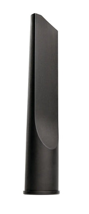 Black+Decker vacuum crevice tool, model 90552007, white background beauty shot, front angle
