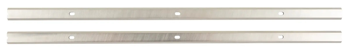 Photo of two Craftsman metal mounting rails, SKU CMZW320-2, flat lay on white background.